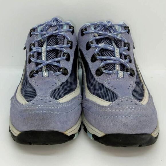 LL Bean TEK 2.5 Women's Pre-owned Lavender Waterproof Hiking Sneakers - sz. 6w - Picture 2 of 5